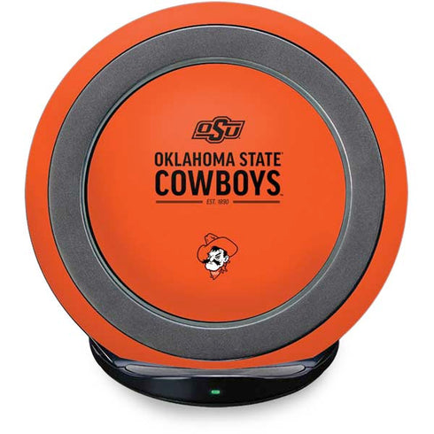 Oklahoma State University OK Cowboys Est 1890 Fast Charge Wireless Charging Stand Skin